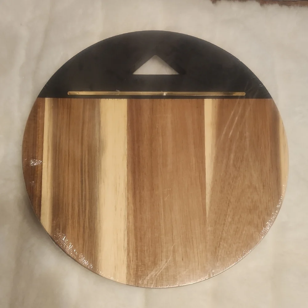 ONLY 10 LEFT⚡️Round Wooden Cutting Board 11